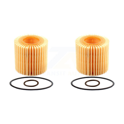 Filtre à huile à cartouche moteur (paquet de 2) pour Toyota Corolla Matrix C-HR Prius Vibe