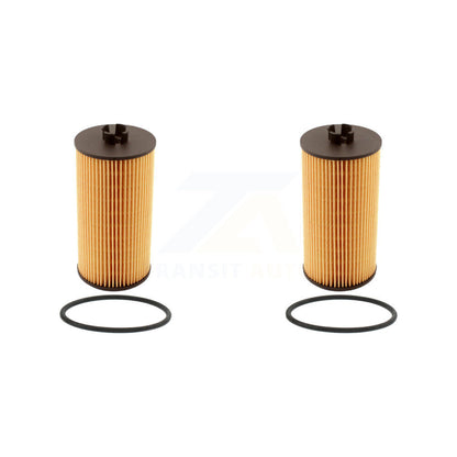 Filtre à huile à cartouche moteur (paquet de 2) pour Ford F-350 Super Duty F-250 E-350 Club