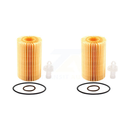Filtre à huile à cartouche moteur (paquet de 2) pour Toyota Tundra Sequoia Lexus LX570 LC50