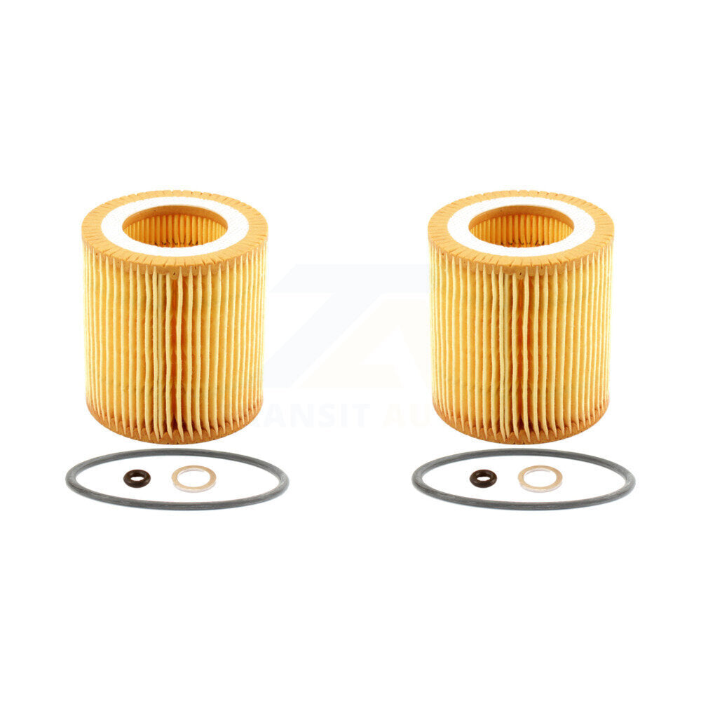 Filtre à huile à cartouche moteur (paquet de 2) pour BMW X5 X3 328i xDrive X1 323i 320i 335