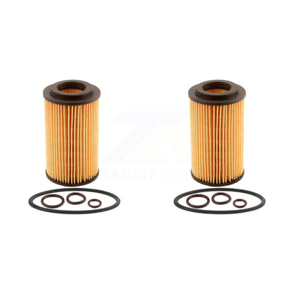 Filtre à huile à cartouche moteur (paquet de 2) pour Mercedes-Benz GLK350 C300 ML350 C250