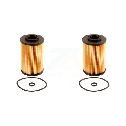 Filtre à huile à cartouche moteur (paquet de 2) pour Hyundai Santa Fe Genesis Coupé Sonata