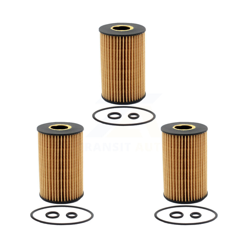 Filtre à huile à cartouche moteur (paquet de 3) pour Volkswagen Passat 2.0L 2012-2014