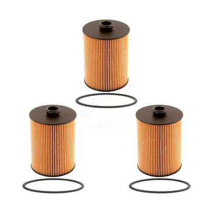 Filtre à huile à cartouche moteur (paquet de 3) pour Volkswagen Atlas Passat Cross Sport CC