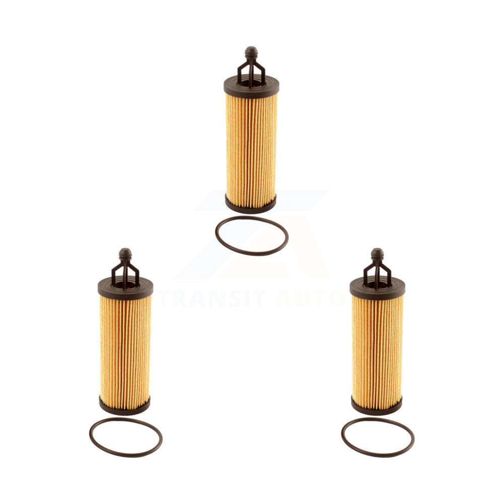 Filtre à huile à cartouche moteur (paquet de 3) pour Ram Dodge Jeep 1500 Grand Caravan 200