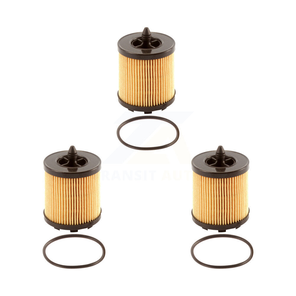 Filtre à huile à cartouche moteur (paquet de 3) pour Chevrolet Equinox Pontiac GMC Terrain