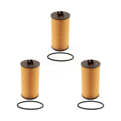 Filtre à huile à cartouche moteur (paquet de 3) pour Ford F-350 Super Duty F-250 E-350 Club
