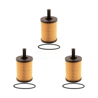 Filtre à huile à cartouche moteur (paquet de 3) pour Volkswagen Jetta Golf Passat Audi CC A