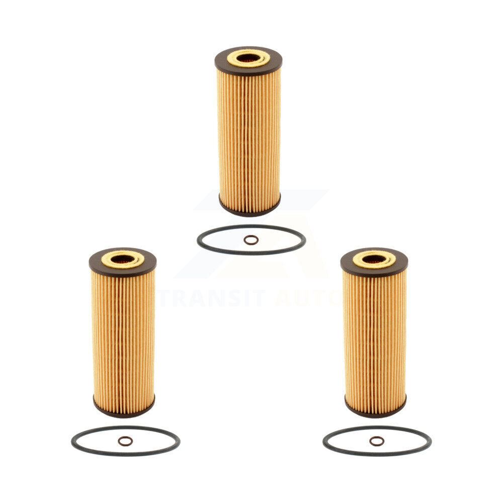 Filtre à huile à cartouche moteur (paquet de 3) pour Volkswagen Jetta Golf Beetle Passat