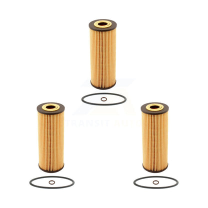 Filtre à huile à cartouche moteur (paquet de 3) pour Volkswagen Jetta Golf Beetle Passat