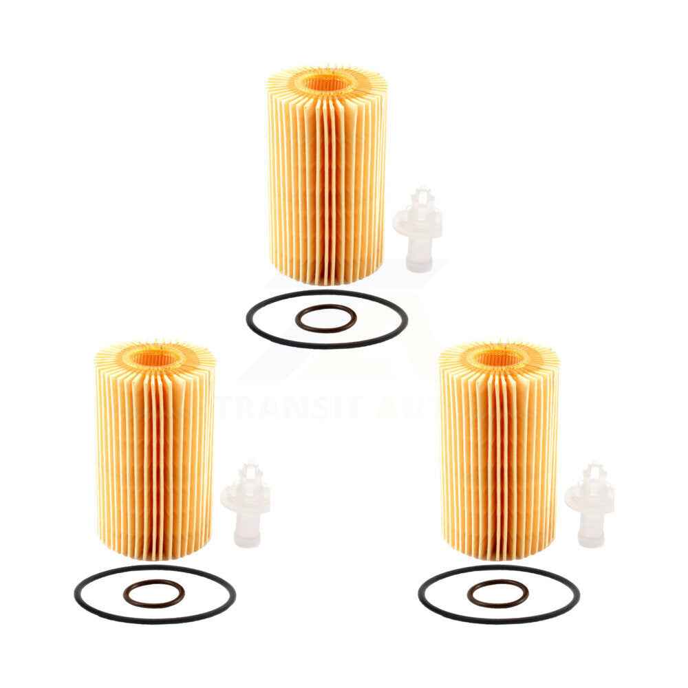 Filtre à huile à cartouche moteur (paquet de 3) pour Toyota Tundra Sequoia Lexus LX570 LC50