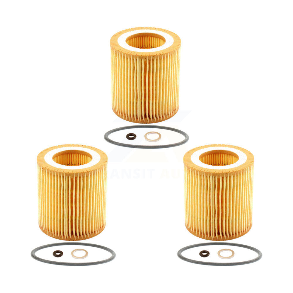 Filtre à huile à cartouche moteur (paquet de 3) pour BMW X5 X3 328i xDrive X1 323i 320i 335