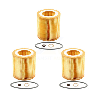 Filtre à huile à cartouche moteur (paquet de 3) pour BMW X5 X3 328i xDrive X1 323i 320i 335