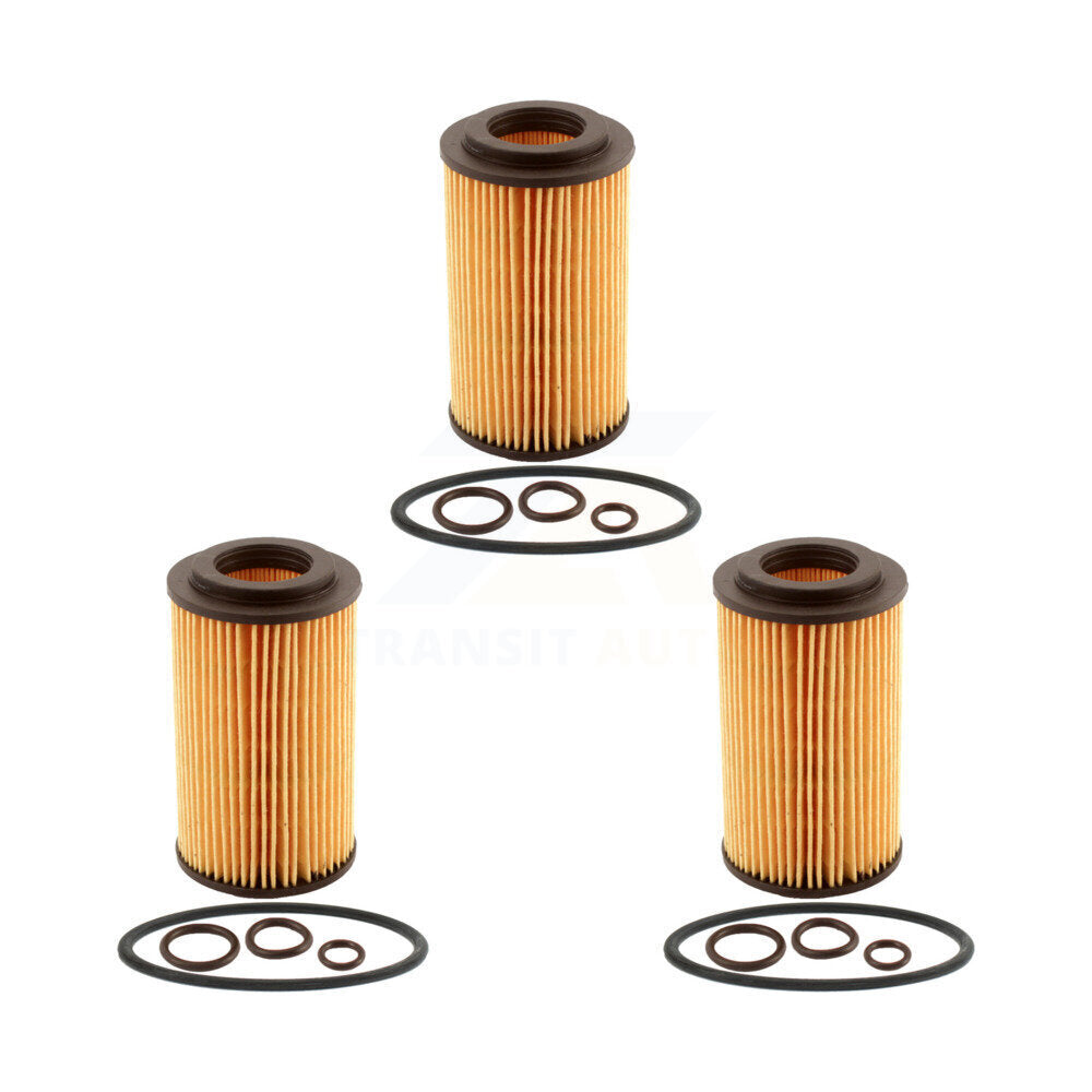 Filtre à huile à cartouche moteur (paquet de 3) pour Mercedes-Benz GLK350 C300 ML350 C250