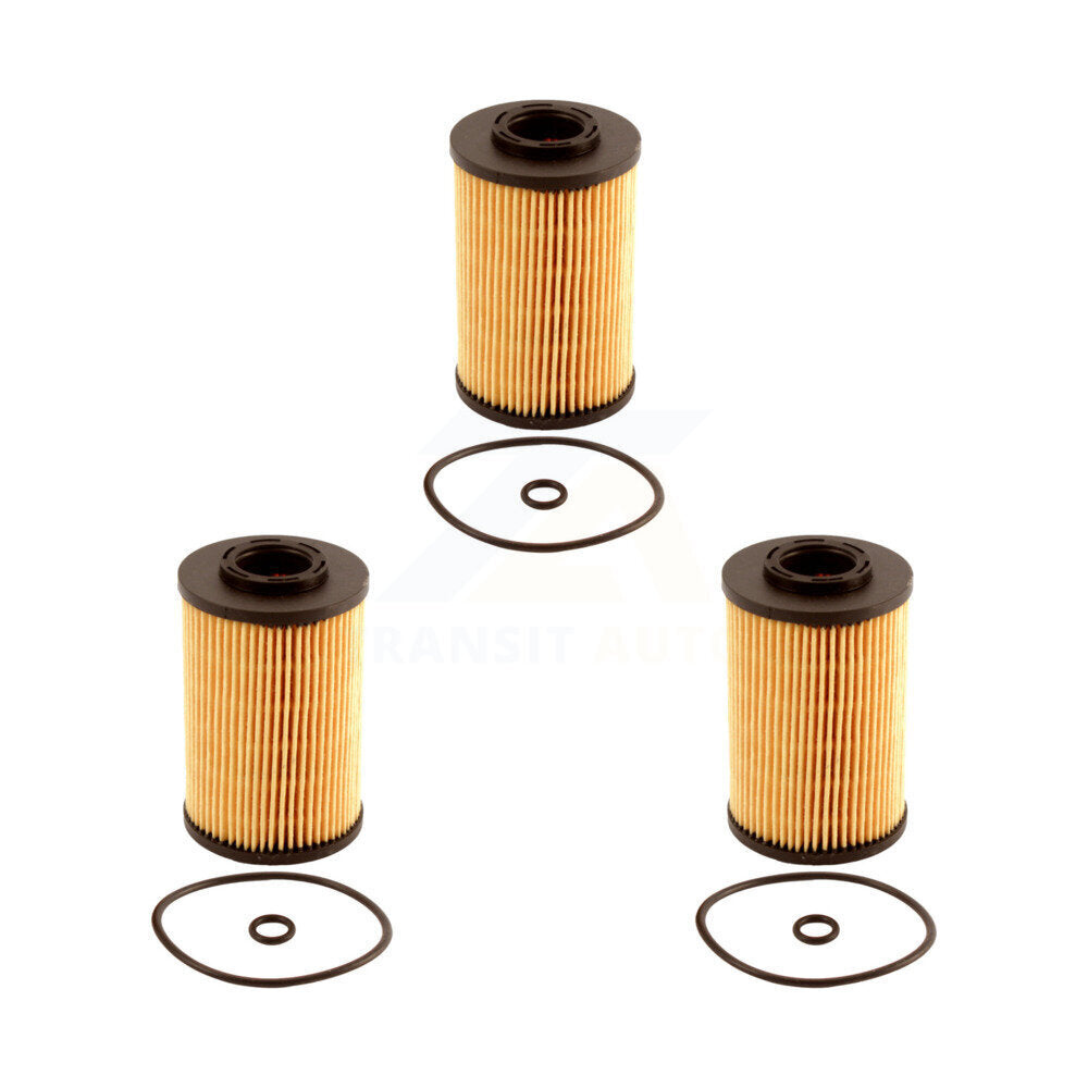 Filtre à huile à cartouche moteur (paquet de 3) pour Hyundai Santa Fe Genesis Coupé Sonata
