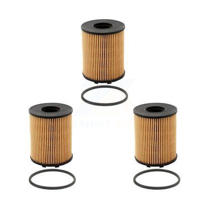 Filtre à huile à cartouche moteur (paquet de 3) pour Fiat 500 Dodge Dart Jeep Renegade 500L