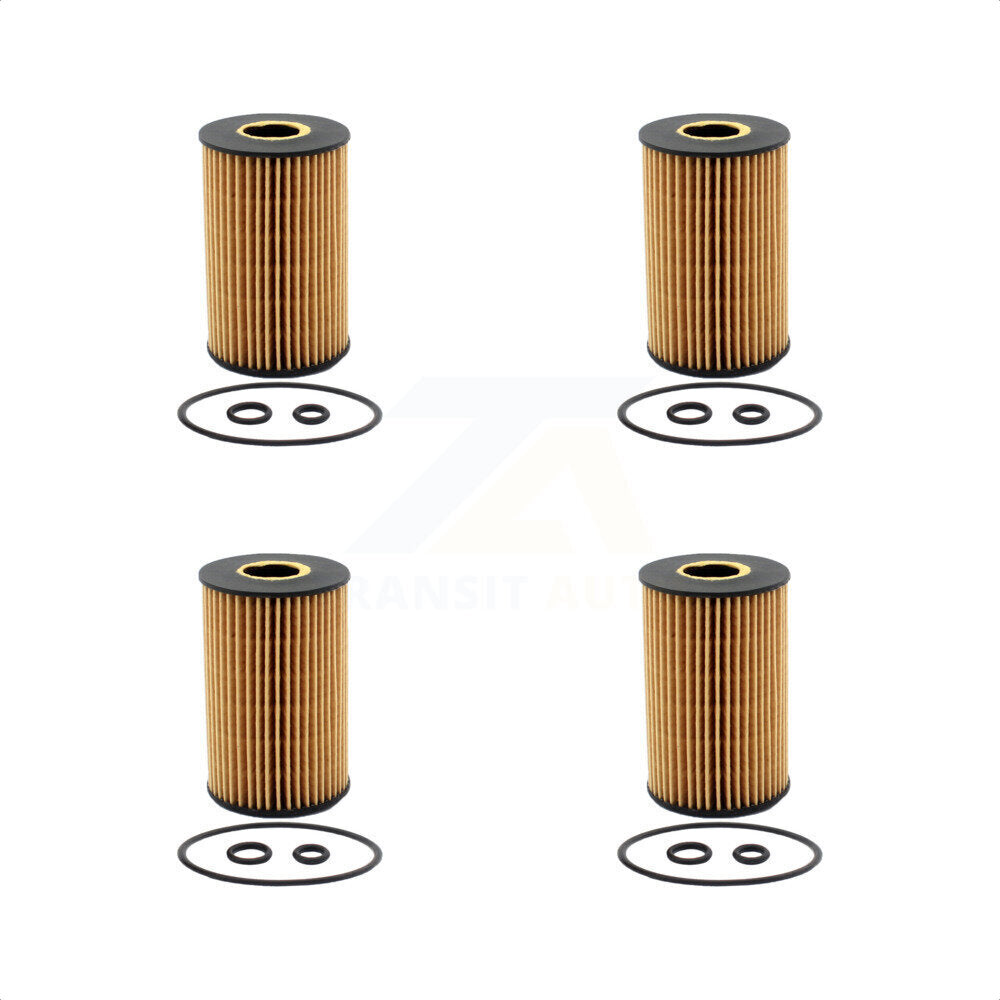 Filtre à huile à cartouche moteur (paquet de 4) pour Volkswagen Passat 2.0L 2012-2014