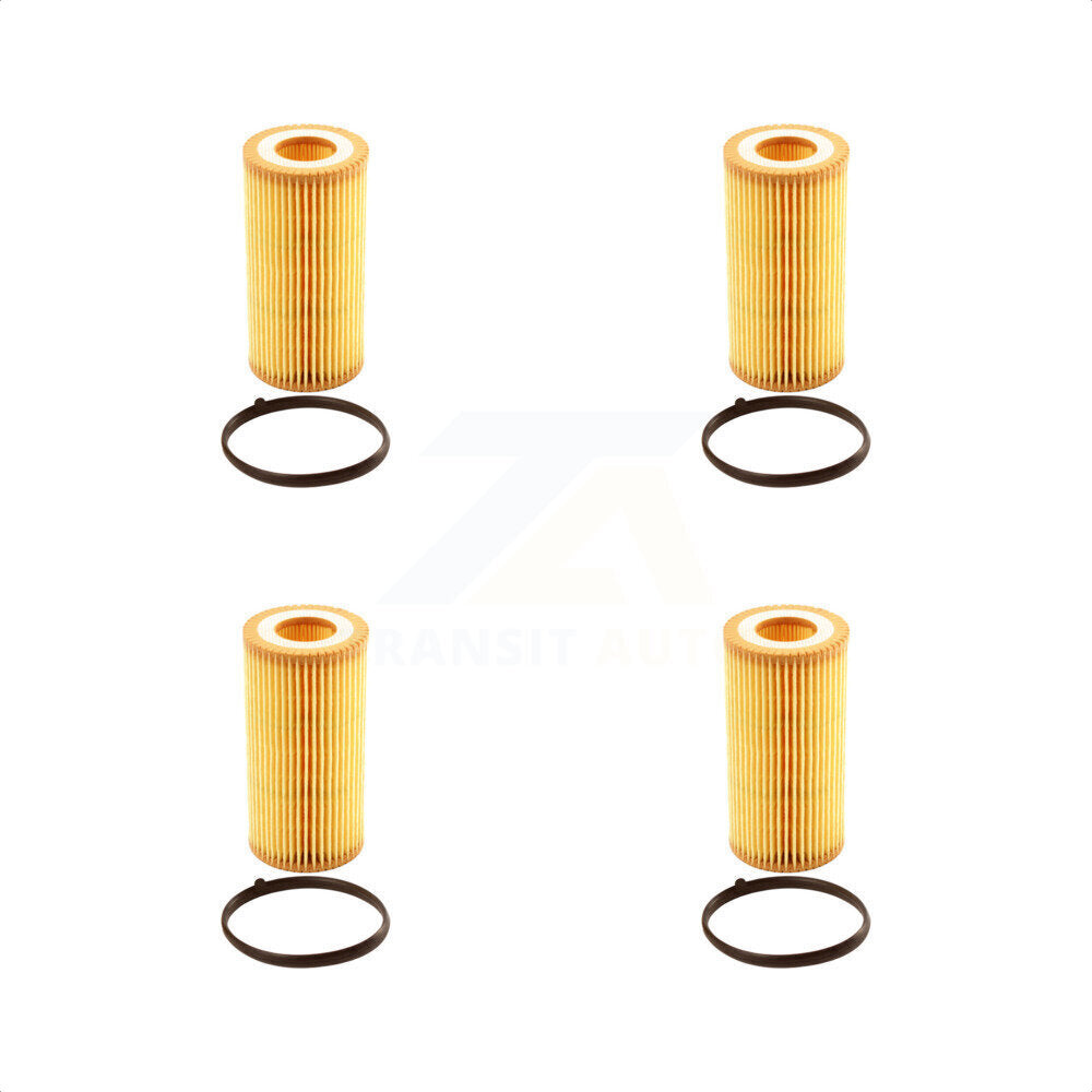 Filtre à huile à cartouche moteur (paquet de 4) pour Volkswagen Jetta Passat Golf Audi A4 A