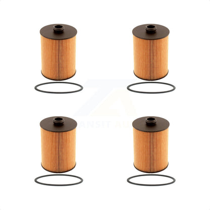 Filtre à huile à cartouche moteur (paquet de 4) pour Volkswagen Atlas Passat Cross Sport CC