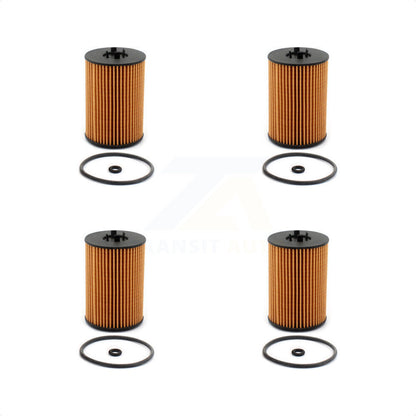 Filtre à huile à cartouche moteur (paquet de 4) pour Volkswagen Jetta Golf Passat SportWage