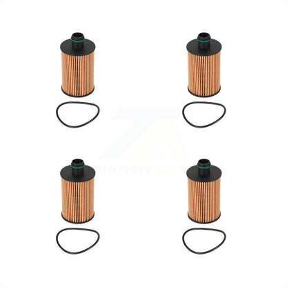 Filtre à huile à cartouche moteur (paquet de 4) pour Ram 1500 Jeep Grand Cherokee Classic