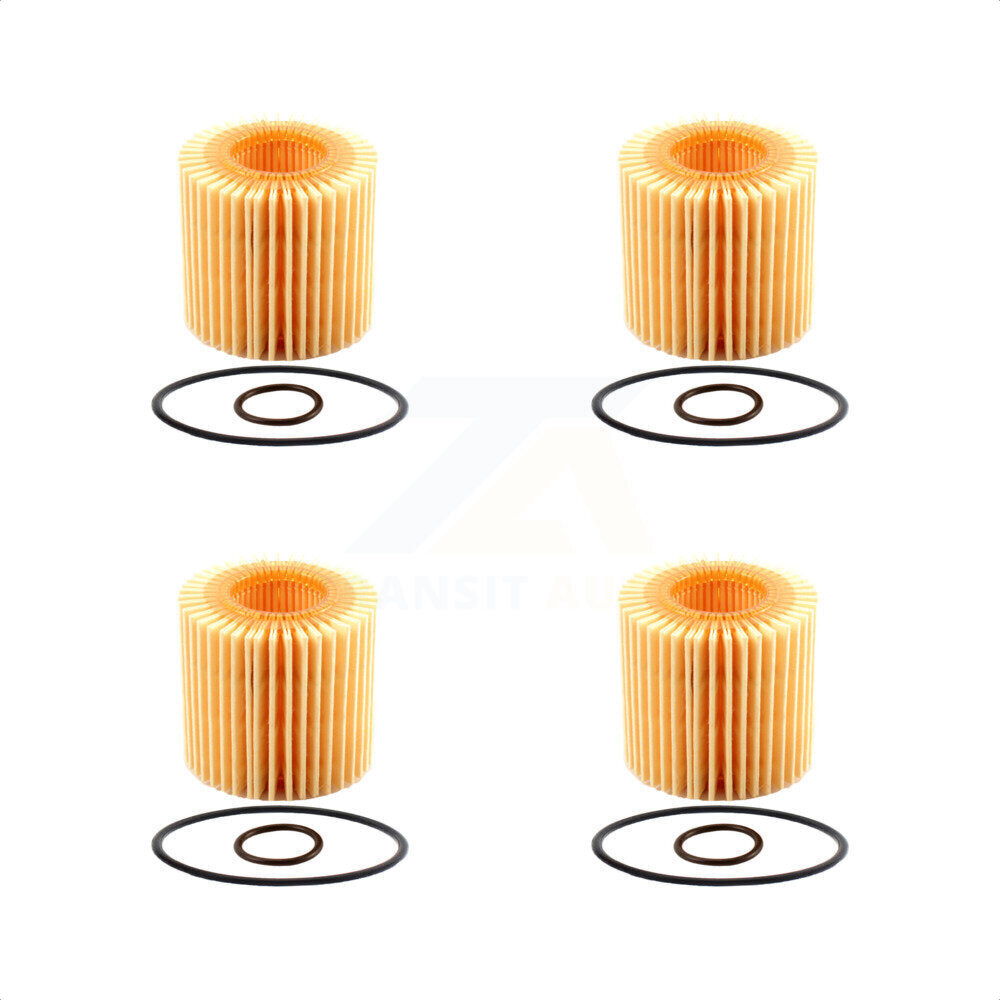 Filtre à huile à cartouche moteur (paquet de 4) pour Toyota Corolla Matrix C-HR Prius Vibe