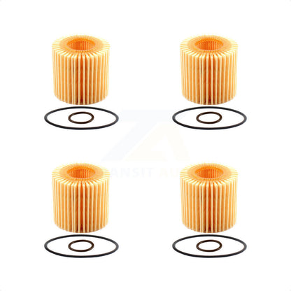 Filtre à huile à cartouche moteur (paquet de 4) pour Toyota Corolla Matrix C-HR Prius Vibe