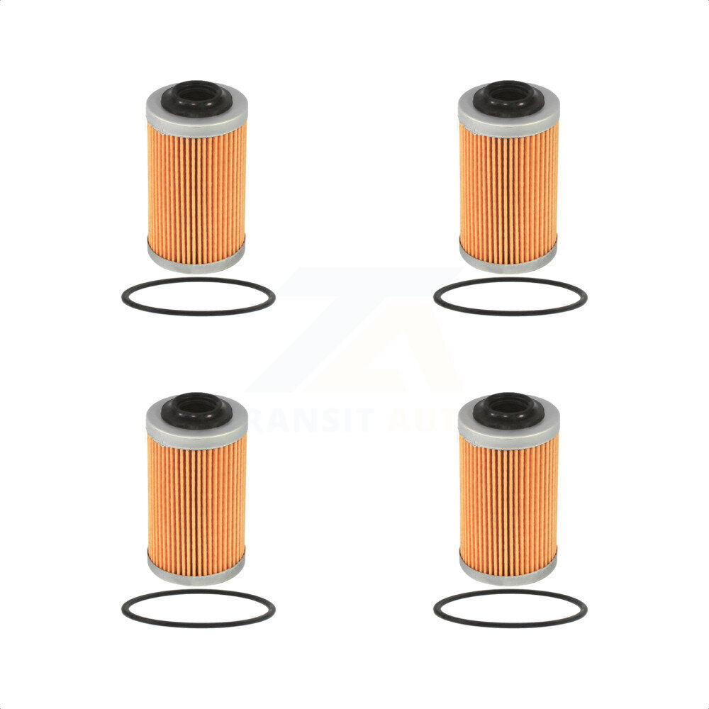 Filtre à huile à cartouche moteur (paquet de 4) pour Cadillac Chevrolet CTS Camaro Colorado