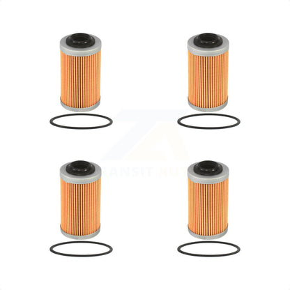 Filtre à huile à cartouche moteur (paquet de 4) pour Cadillac Chevrolet CTS Camaro Colorado