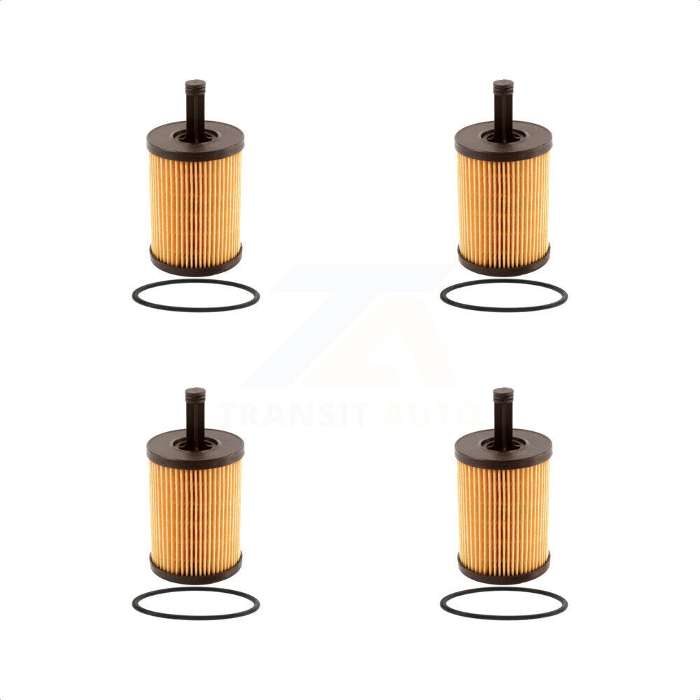 Filtre à huile à cartouche moteur (paquet de 4) pour Volkswagen Jetta Golf Passat Audi CC A