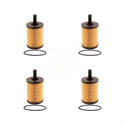 Filtre à huile à cartouche moteur (paquet de 4) pour Volkswagen Jetta Golf Passat Audi CC A