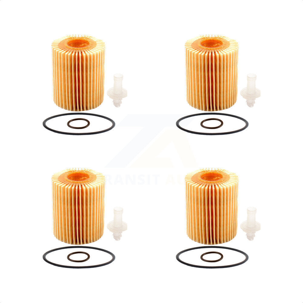 Filtre à huile à cartouche moteur (paquet de 4) pour Toyota 4Runner Lexus Tundra IS250 IS30