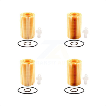 Filtre à huile à cartouche moteur (paquet de 4) pour Toyota Tundra Sequoia Lexus LX570 LC50