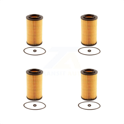 Filtre à huile à cartouche moteur (paquet de 4) pour Hyundai Santa Fe Sonata Kia Veracruz