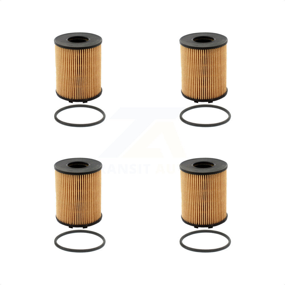 Filtre à huile à cartouche moteur (paquet de 4) pour Fiat 500 Dodge Dart Jeep Renegade 500L