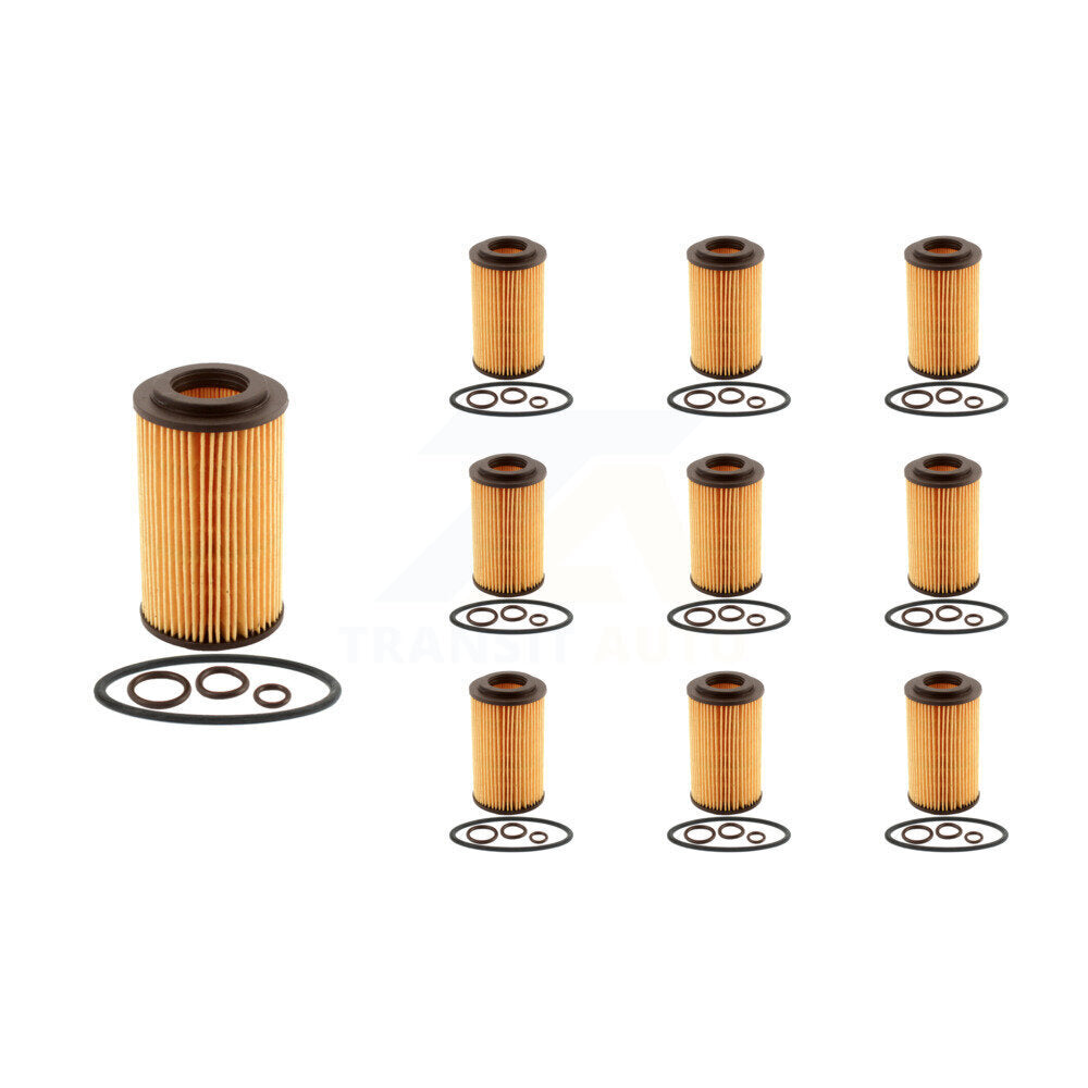 Filtre à huile à cartouche moteur (paquet de 10) pour Mercedes-Benz GLK350 C300 ML350 C250