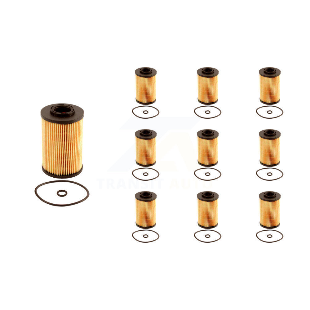 Filtre à huile à cartouche moteur (paquet de 10) pour Hyundai Santa Fe Genesis Coupé Sonata