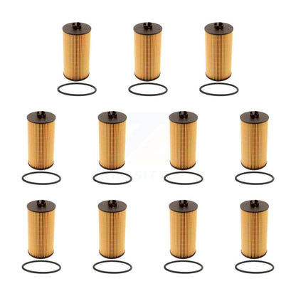 Filtre à huile à cartouche moteur (paquet de 11) pour Ford F-350 Super Duty F-250 E-350 Clu