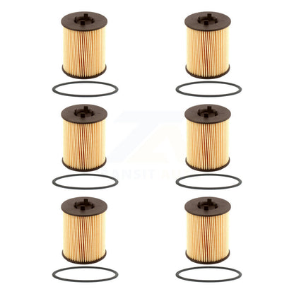 Filtre à huile à cartouche moteur (paquet de 6) pour Saturn Vue L300 Cadillac Catera LS2 LW