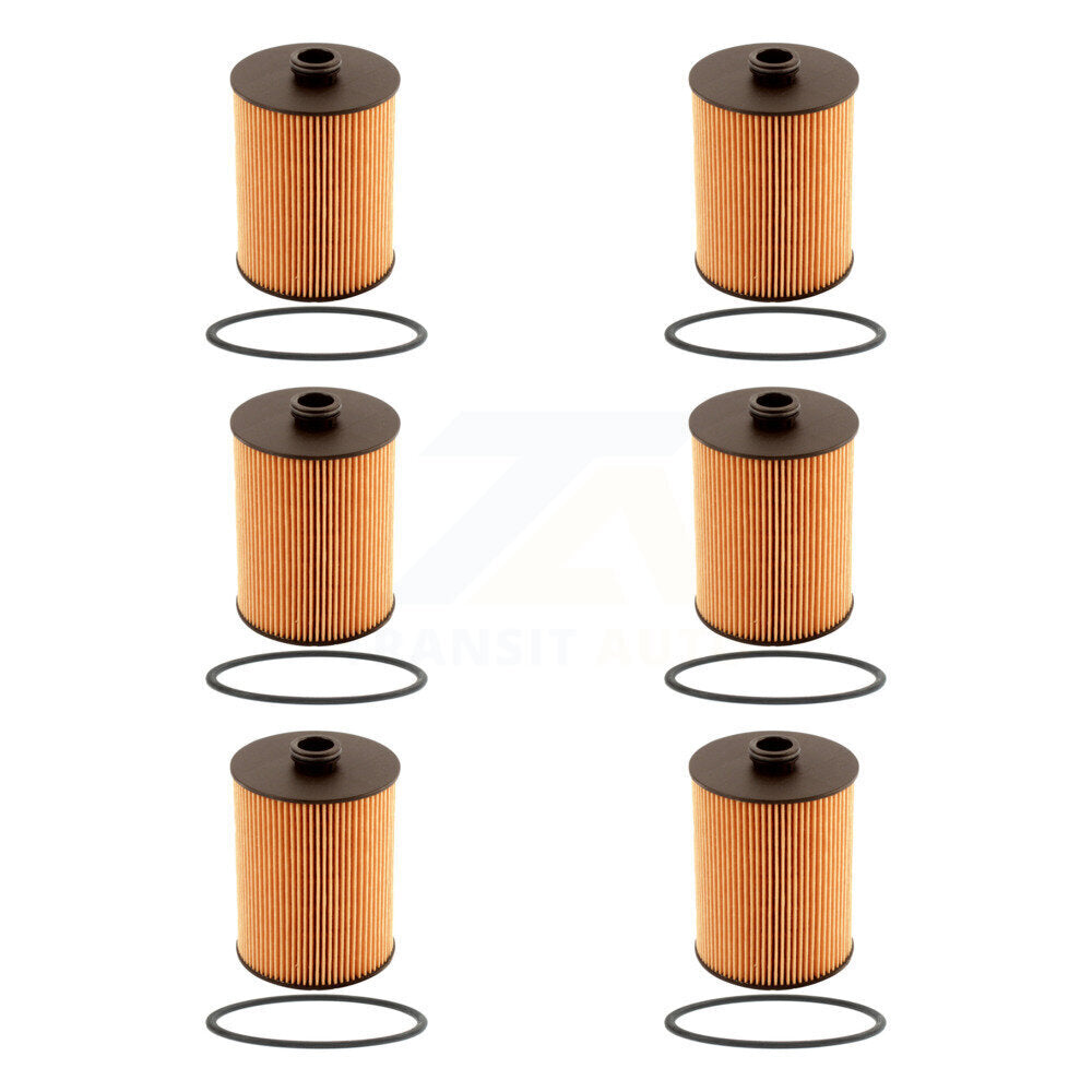 Filtre à huile à cartouche moteur (paquet de 6) pour Volkswagen Atlas Passat Cross Sport CC
