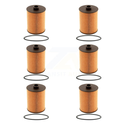 Filtre à huile à cartouche moteur (paquet de 6) pour Volkswagen Atlas Passat Cross Sport CC
