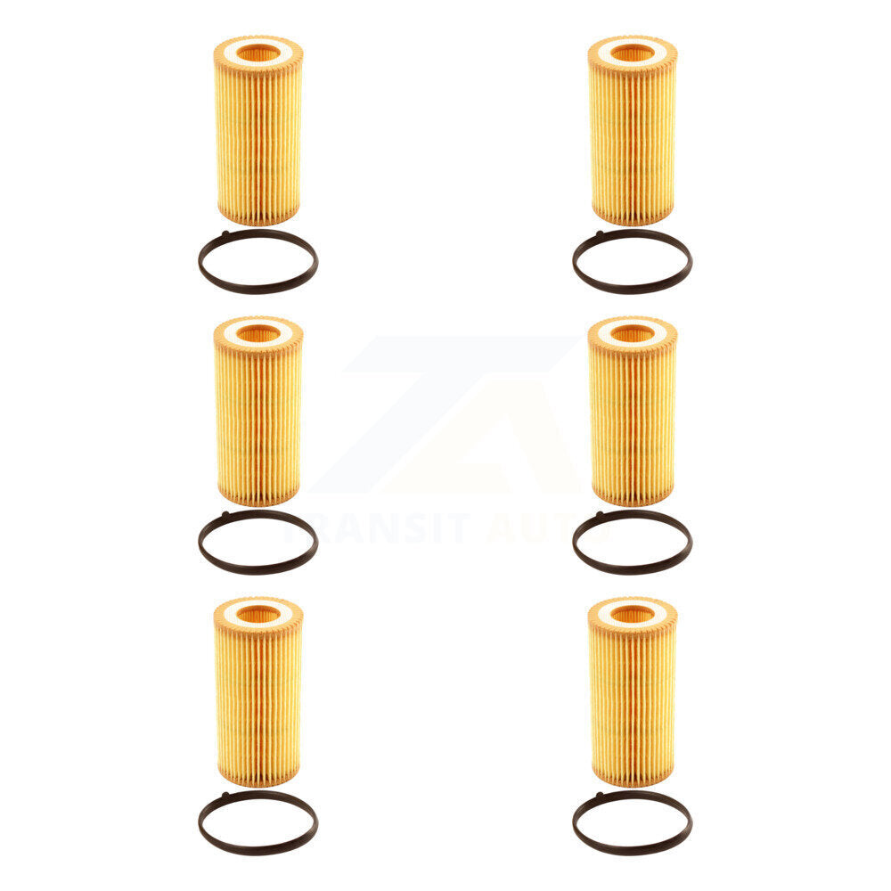 Filtre à huile à cartouche moteur (paquet de 6) pour Volkswagen Jetta Passat Golf Audi A4 A