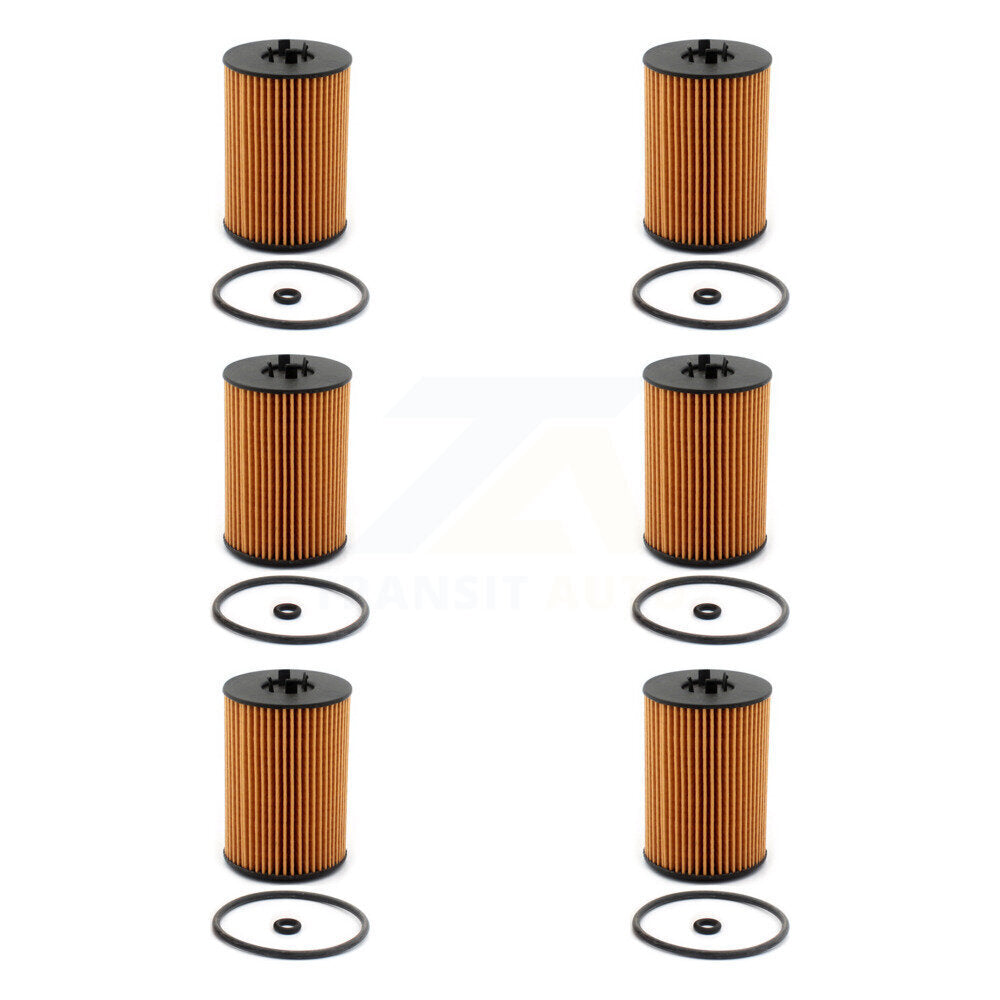 Filtre à huile à cartouche moteur (paquet de 6) pour Volkswagen Jetta Golf Passat SportWage