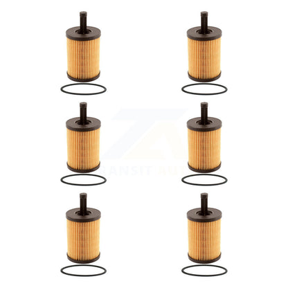 Filtre à huile à cartouche moteur (paquet de 6) pour Volkswagen Jetta Golf Passat Audi CC A