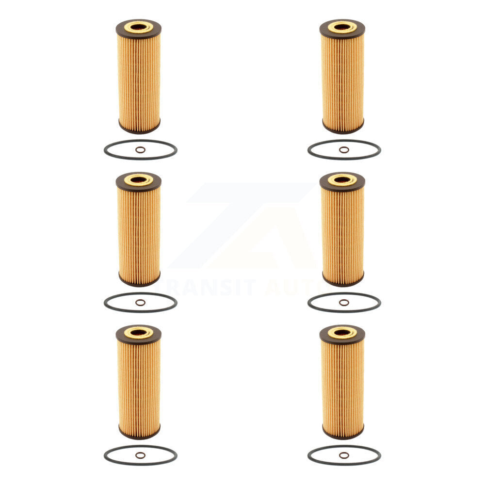 Filtre à huile à cartouche moteur (paquet de 6) pour Volkswagen Jetta Golf Beetle Passat
