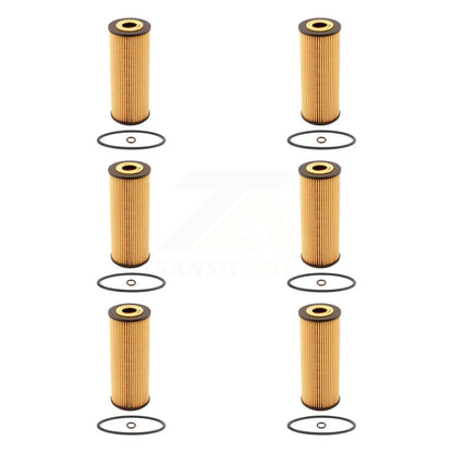 Filtre à huile à cartouche moteur (paquet de 6) pour Volkswagen Jetta Golf Beetle Passat