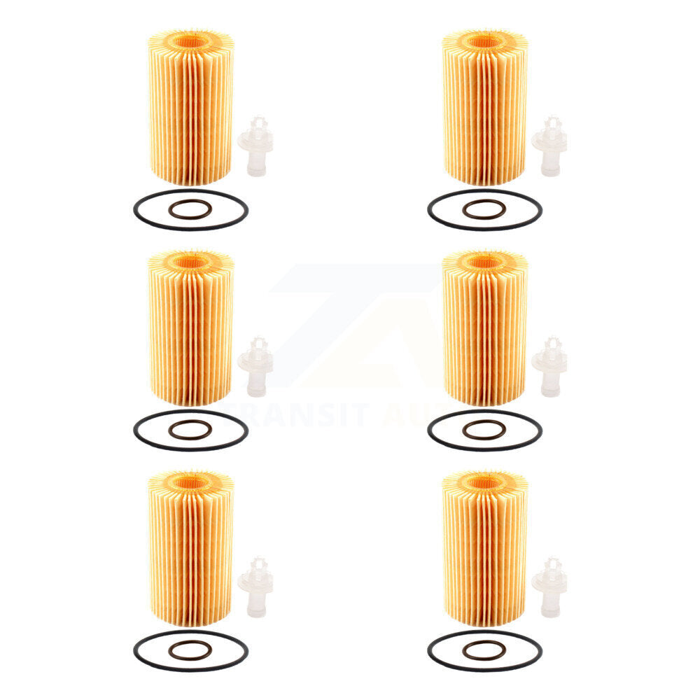 Filtre à huile à cartouche moteur (paquet de 6) pour Toyota Tundra Sequoia Lexus LX570 LC50