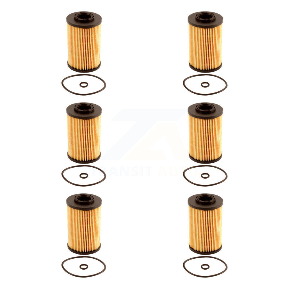 Filtre à huile à cartouche moteur (paquet de 6) pour Hyundai Santa Fe Genesis Coupé Sonata