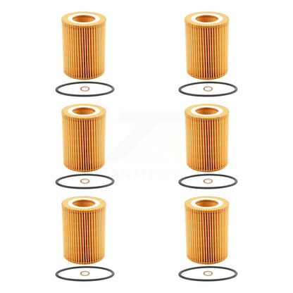 Filtre à huile à cartouche moteur (paquet de 6) pour BMW X5 325i Z3 X3 330Ci Z4 325Ci 325xi