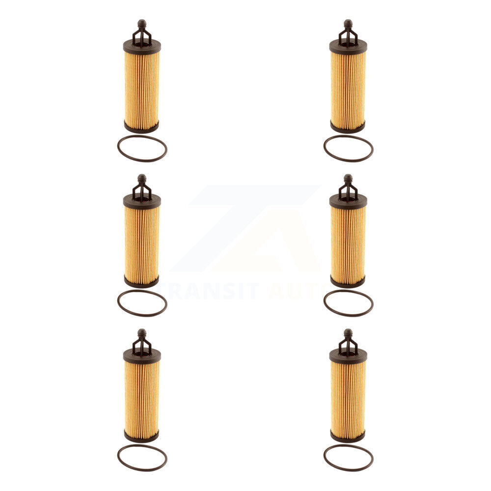 Filtre à huile à cartouche moteur (paquet de 6) pour Ram Dodge Jeep 1500 Grand Caravan 200